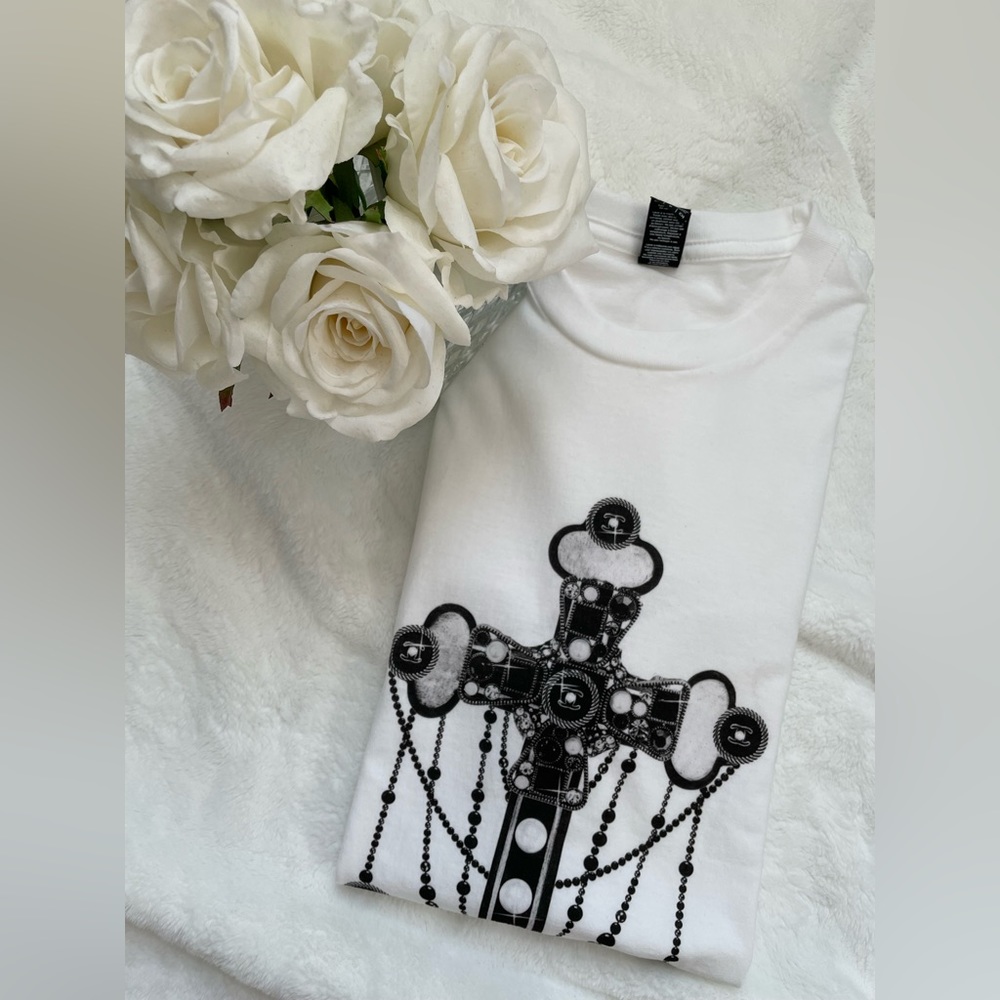 NWOT Designer Cross Women’s T Shirt